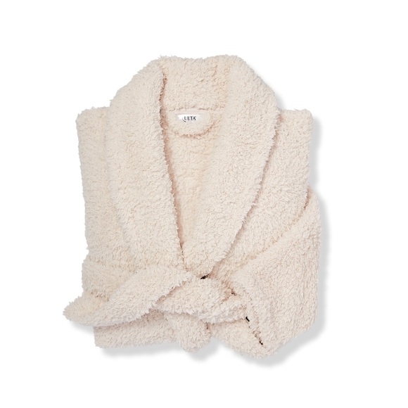 NEW Ulta Ultra Plush Fluffy Light Rose Pink Robe in 1X /2X Plus - Picture 1 of 2